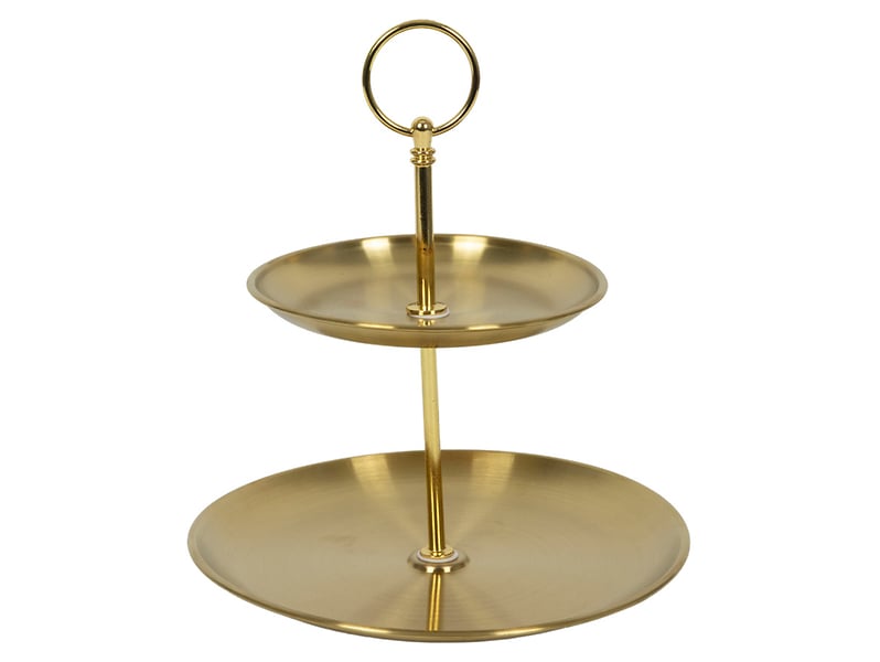 Patera stalowa piętrowa Goldie