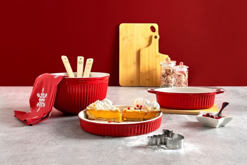 Ręcznik kuchenny zimowa choinka