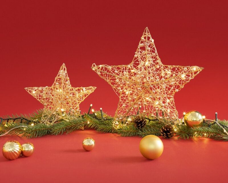 Zawieszka metalowa gwiazda