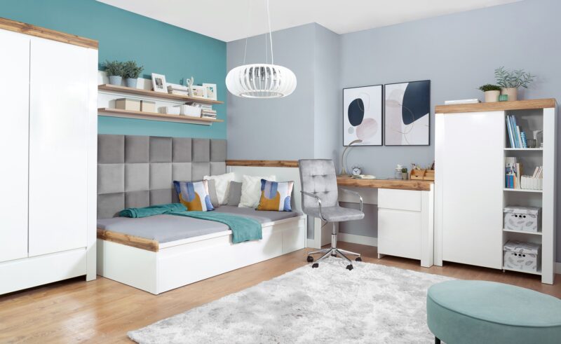 Meble z kolekcji Holten w aranżacji pokoju młodzieżowego