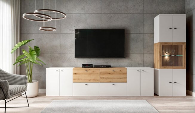 Co zamiast lameli w salonie na ścianę? Kilka propozycji alternatyw | czytaj na blogu BRW