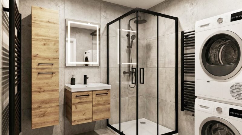 Grzejnik elektryczny w łazience - aranżacja