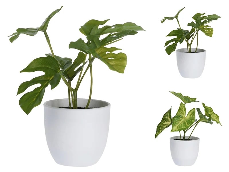 Sztuczny kwiat w doniczce