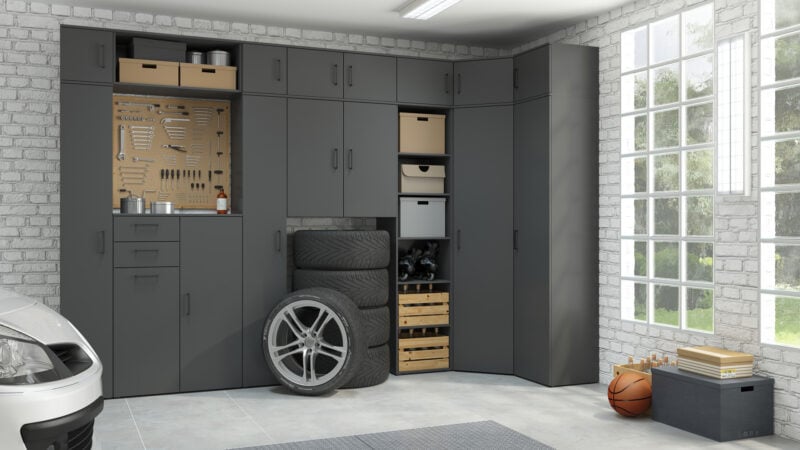 Meble z kolekcji MultiDo - aranżacja garażu