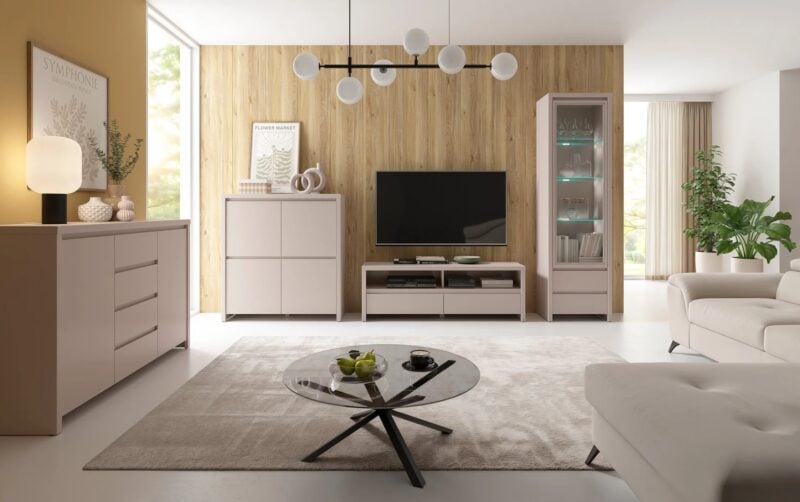 Meble z kolekcji Kaspian - aranżacja pokoju dziennego