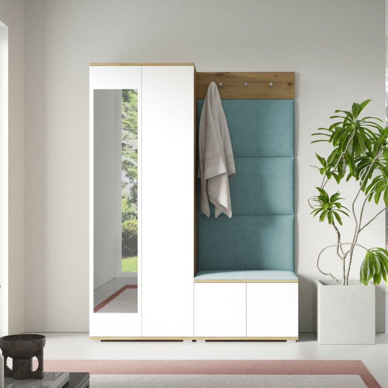 Garderoba z panelami Aura