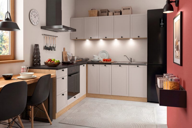 Kuchnia Junona Line w kolorze kaszmirowym