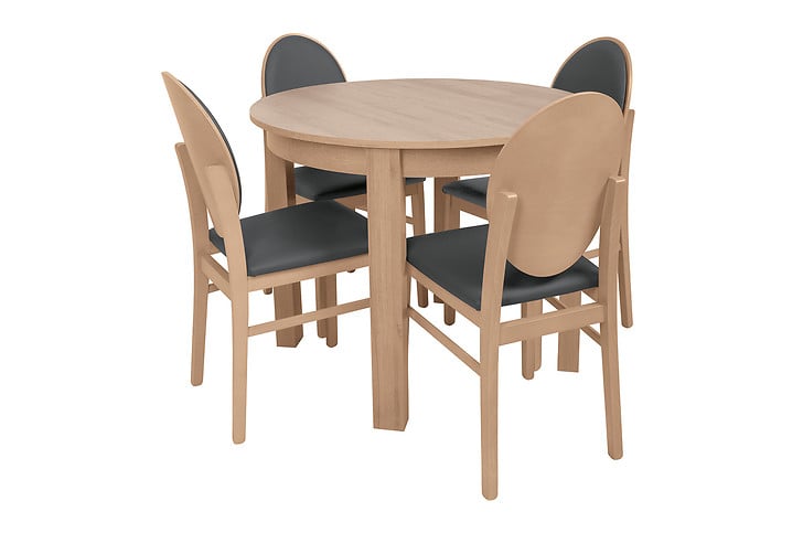 Stół i krzesła Bernardin