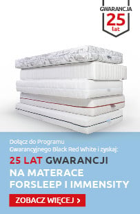 25 lat gwarancji w programie gwarancyjnym Black Red White. Sprawdź!