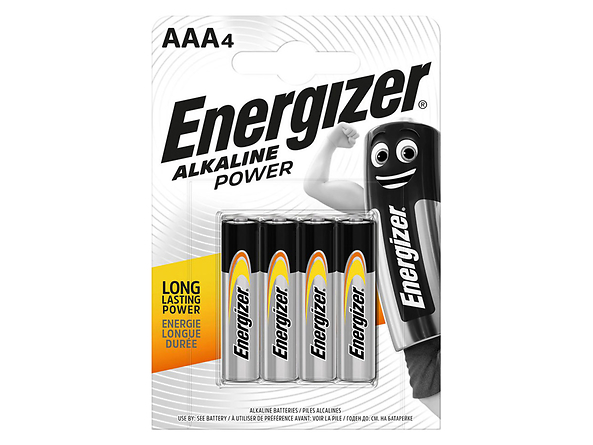 Baterie alkaliczne Energizer AAA  4szt., 169823