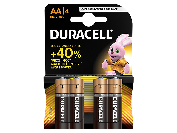 baterie Duracell Basic AA/LR6, 46523