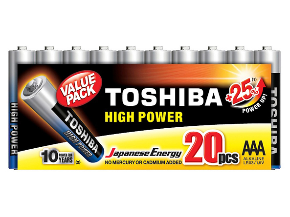 baterie Toshiba AAA LR04, 134087