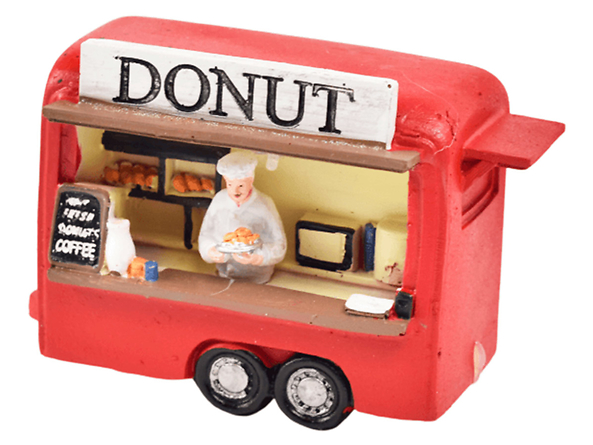 figurka mini LED food truck z pączkami, 166492