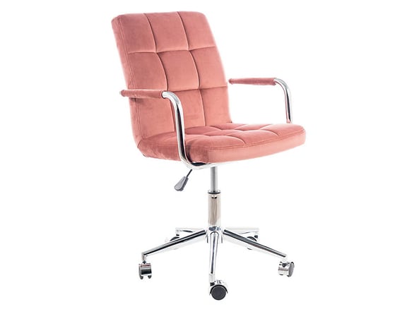 fotel gabinetowy różowy Q-022, 134451