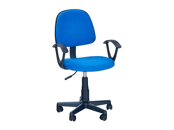 fotel obrotowy niebieski Darian Bis, 127968