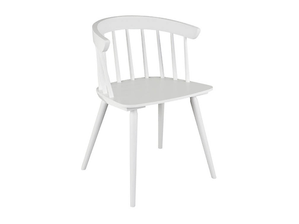 fotel Patyczak, Wybarwienie drewna biały ciepły, 136486