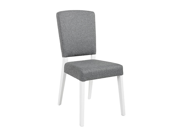krzesło Alameda, Wybarwienie drewna biały ciepły, Tkanina Raquel 16 Black, 142686