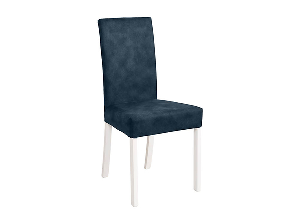krzesło Avola, Wybarwienie drewna biały ciepły, Tkanina Pallad 13 Blue, 151220