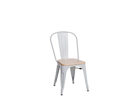 krzesło biały/sosna naturalna Paris Wood