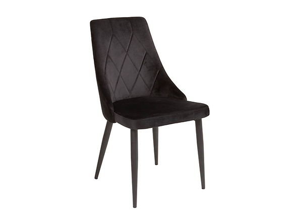 krzesło czarny (nogi metalowe) Alvar, 135649