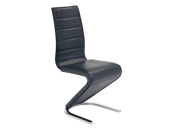 krzesło czarny/sklejka biały K-194, 139358