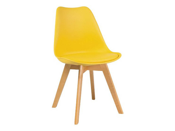 krzesło dąb/żółty Kris, 136110