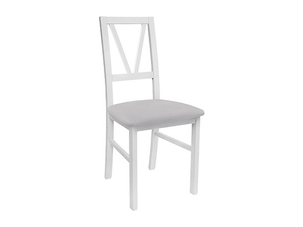 krzesło Filo, Wybarwienie drewna biały ciepły, Tkanina Sawana 84, 135522