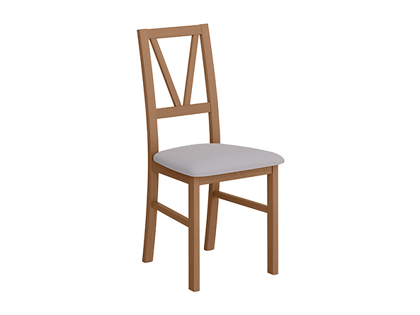 krzesło Filo, Wybarwienie drewna dąb stirling, Tkanina Inari 91 Grey, 137948