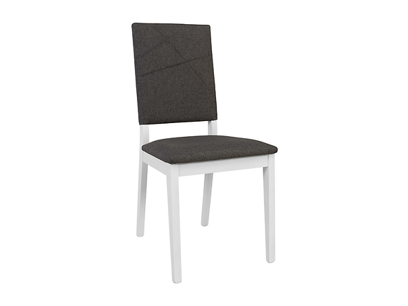 krzesło Forn, Wybarwienie drewna biały ciepły, Tkanina SAWANA 05 GREY, 163124