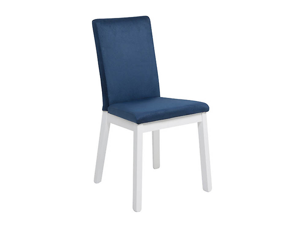 krzesło Holten 2, Wybarwienie drewna biały ciepły, Tkanina Solar 79 Blue, 135604