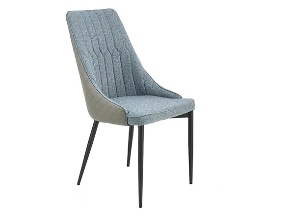 krzesło jasny popiel/niebieski K448, 136491
