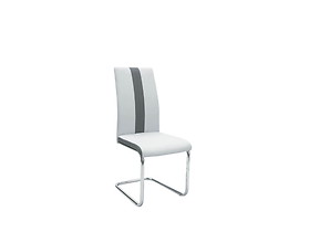 krzesło jasny szary/szary H-200
