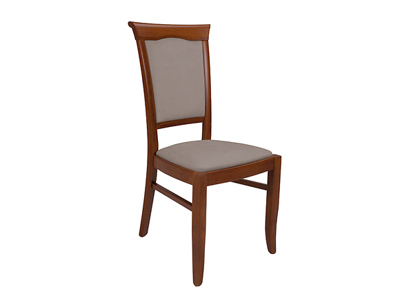 krzesło Kent, Wybarwienie drewna kasztan, Tkanina Solar 16 Beige, 144232