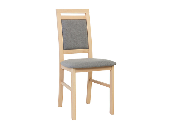krzesło Lobo, Wybarwienie drewna dąb sonoma, Tkanina Inari 91 Grey, 154498
