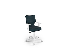krzesło obrotowe białe rozm.6 Monolith 24 Duo