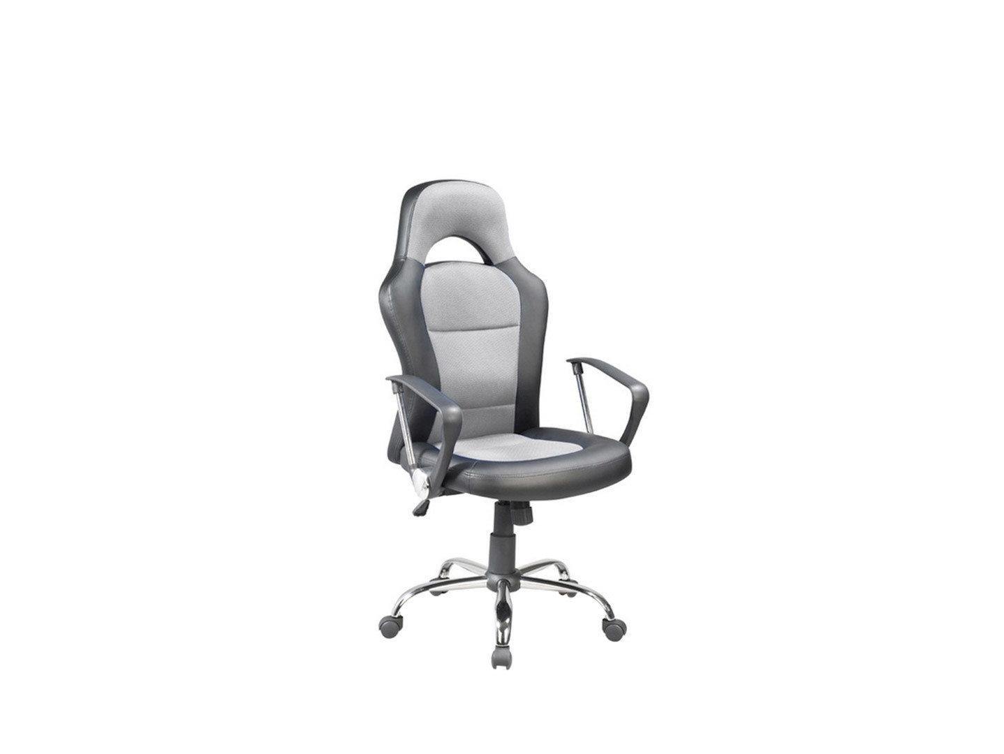 krzesło obrotowe czarny/szary Q-033