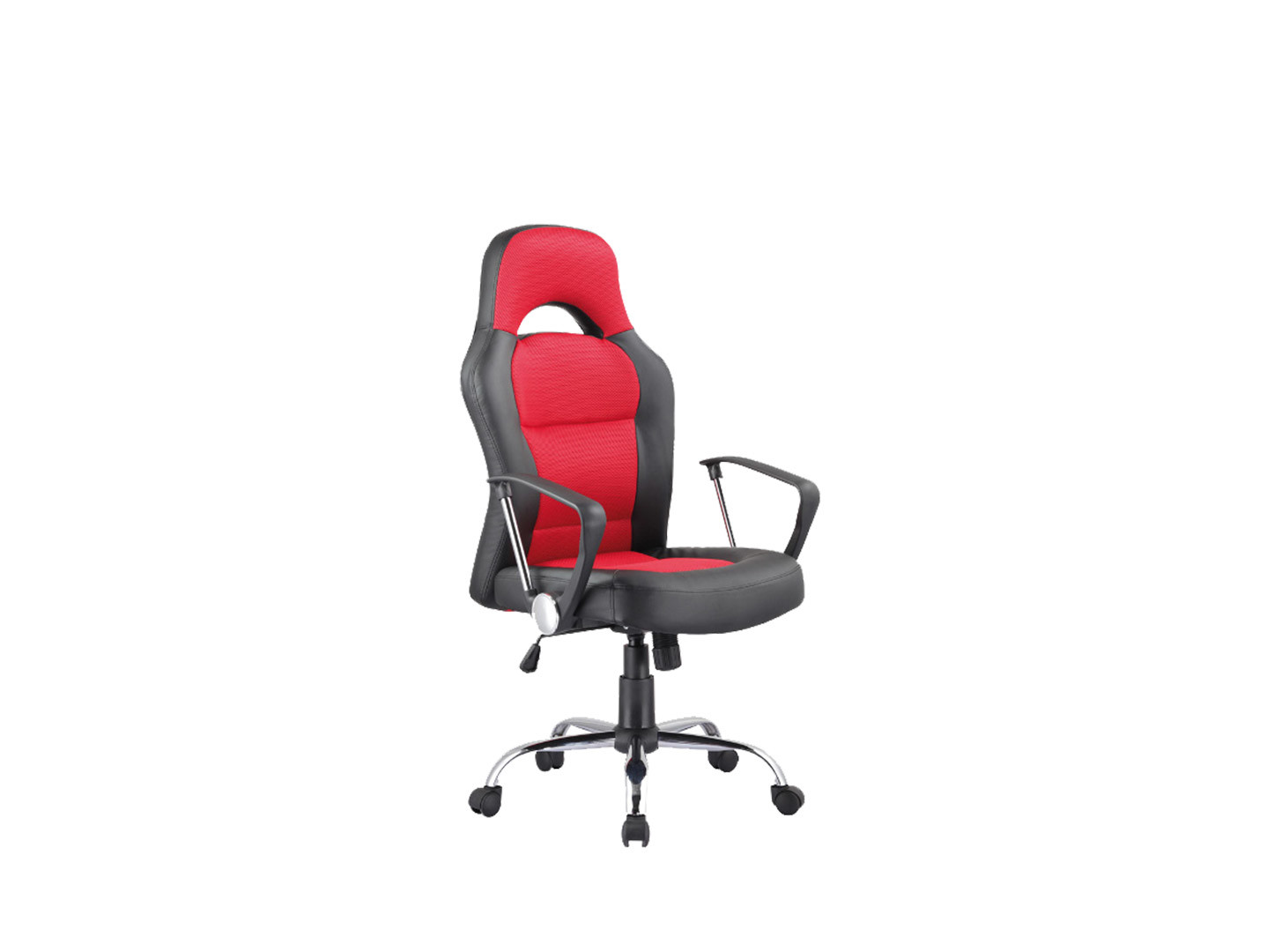 krzesło obrotowe czerwone Q-033