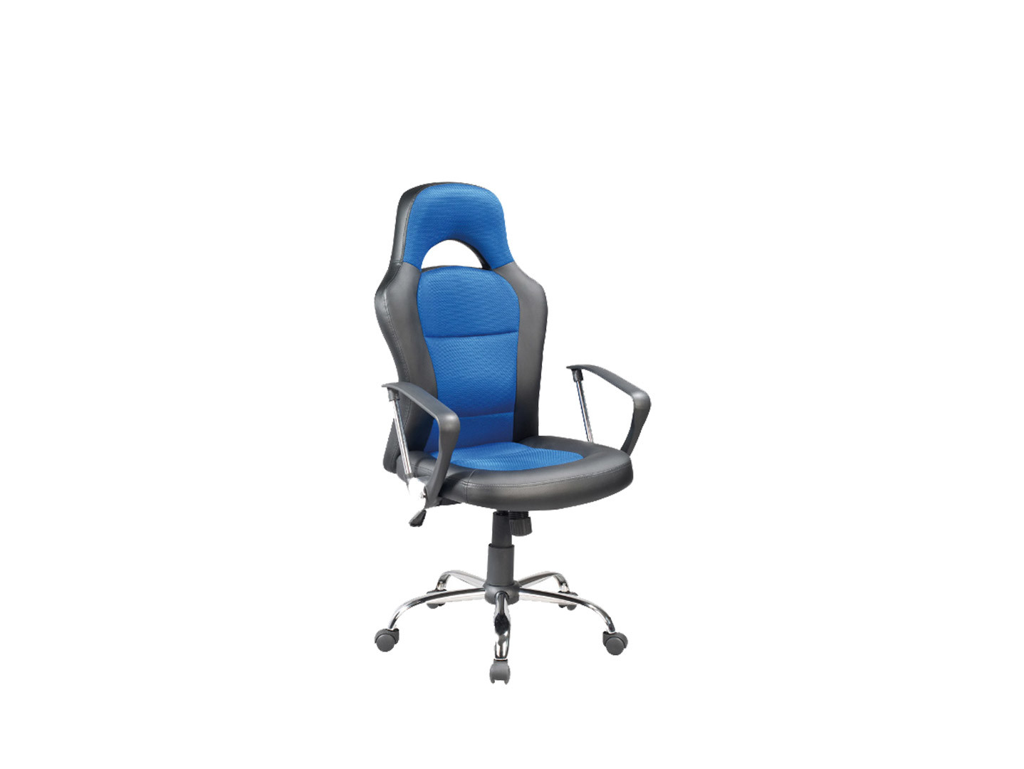 krzesło obrotowe niebieskie Q-033