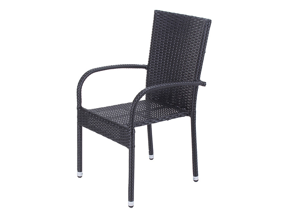 krzesło ogrodowe 6002 czarne, 95445
