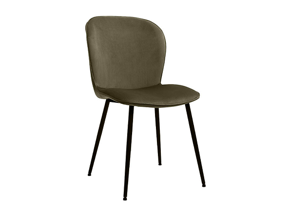 krzesło oliwkowy (sztruks) Penk, 141398