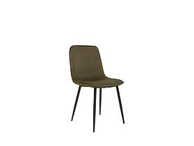 krzesło oliwkowy (sztruks) Polten