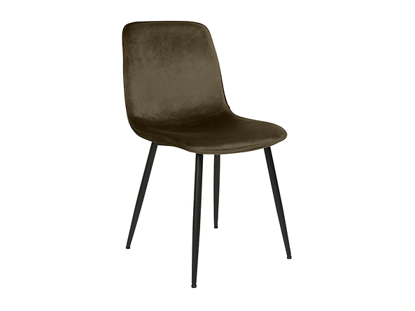 krzesło oliwkowy (velvet) Polten, 151275