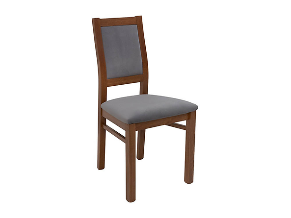 krzesło Paella, Wybarwienie drewna dąb stirling, Tkanina Modone 9712 Grey, 135920