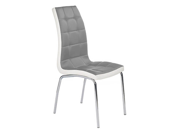 krzesło popielaty/biały K-186, 136531