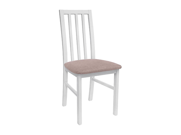 krzesło Ramen, Wybarwienie drewna biały ciepły, Tkanina Gusto 61 Violet, 151202