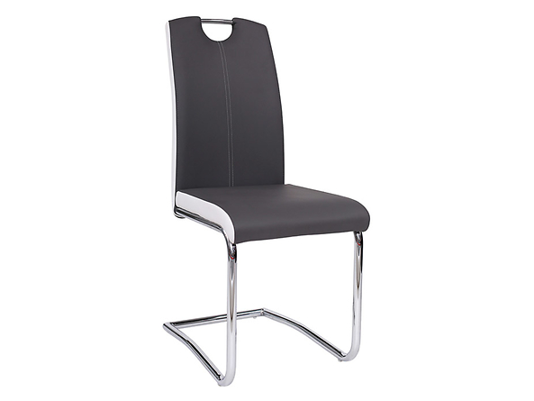 krzesło szary/biały H-341, 168152