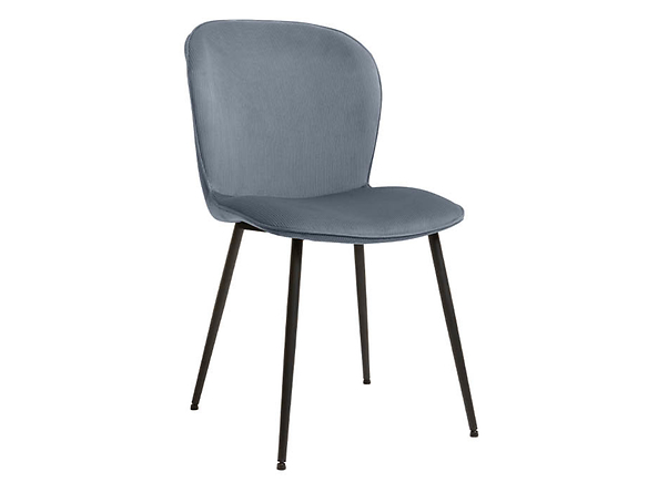 krzesło szary (sztruks) Penk, 141399