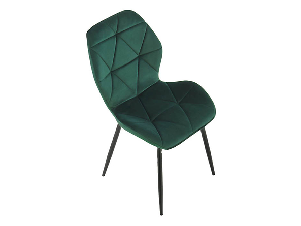 krzesło velvet ciemny zielony K-453, 167312