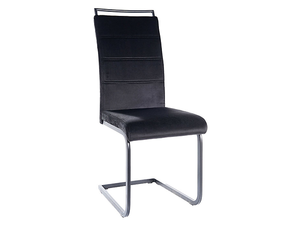 krzesło velvet czarny H-441, 154472