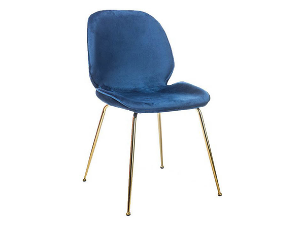 krzesło velvet granatowy Adrien, 136153